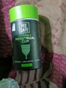 pee safe reusable menstrual cup