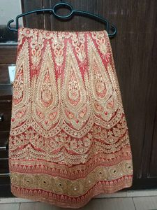 Only Lehnga Saree With Original Mirrors.