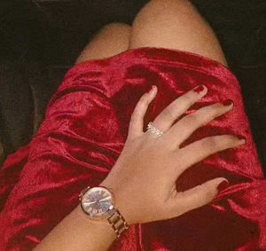 Red Velvet Fit &amp; Flare Dress ❤️