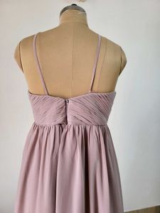 Elegant Pink Maxi Dress