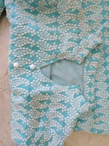 Elegant Sky Blue Kurta Set