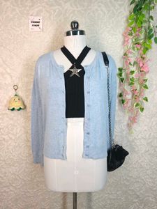 Light Blue H&amp;M Cardigan
