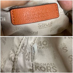 Michael Kors Convertible Leather Satchel
