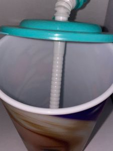 NEW Barbie Themed Sipper Cup with Straw.NOT USED