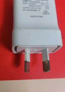 Original Samsung Overseas Travel Charger (5V 1A) |