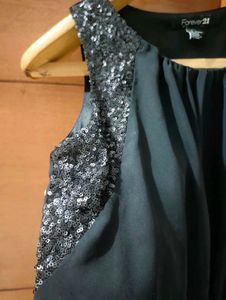 Forever 21 Sequin Shoulder Top✨