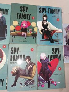 Spy Family Manga Comic 1-2-3-4-5-6-8