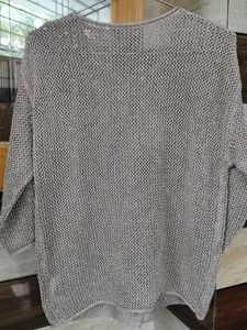 Elegant Shimmery Knit partywear Cardigan