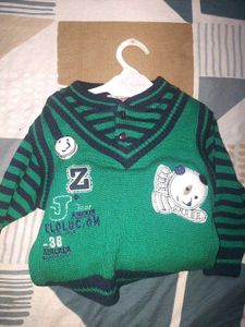 Cute Panda Sweater and corduroy Pants Set