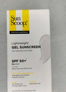 Sun Scoop SPF 50+ Gel Sunscreen 45gm