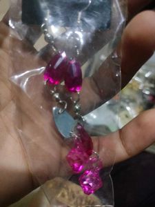 Sparkling Crystal Dangle Earrings set of 3