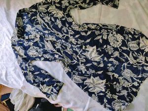 Floral Print Button-Up Shirt