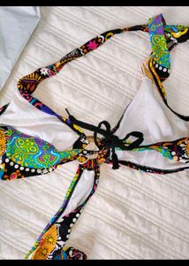 Boho Print Monokini Swimsuit