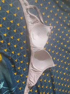 Comfortable Light Grey Bra