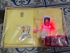 Adorable Doraemon Girls Clothing Set