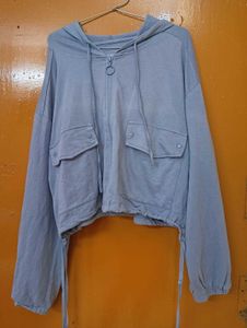 Blue Sweatshirt Hoodie