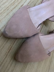 Strappy Lace-Up Block Heels