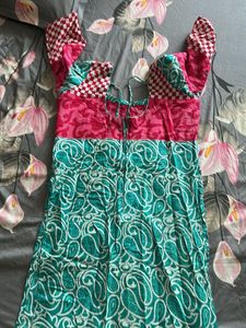 Colorful Ethnic Kurta needs a bit fitting