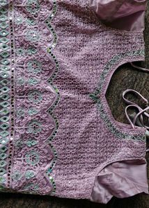 Lavender Lehenga Choli Set