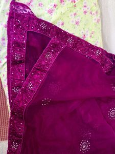 Stunning wine Siqvenc Embroidered Lehenga Choli