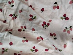 Cute Strawberry Print Summer Dress