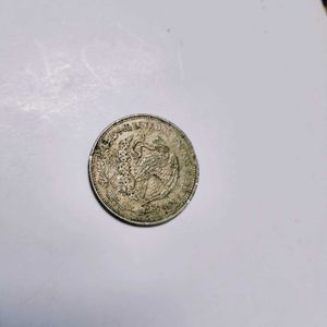 1982 Mexican 20 Pesos coin.