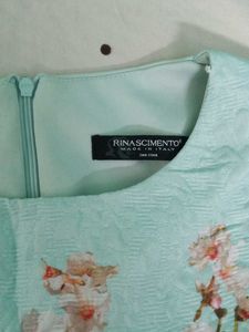 Beautiful Floral Print A-Line Dress