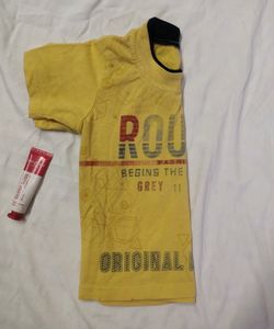 Toddlers Yellow Tshirt