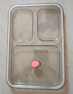 Lunch Box Container with Spoon for Kids, 3 Compart