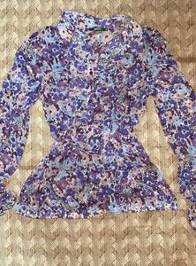 Floral Print Blouse