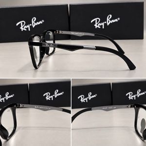 Ray-Ban Black Wayfarer Style Glasses