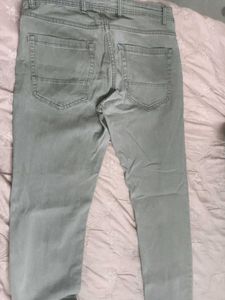 Men's Light Green Jeans