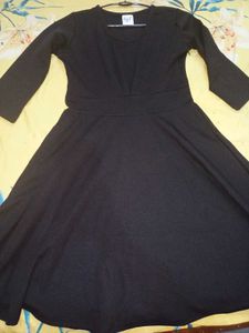 Classic Black A-Line Dress