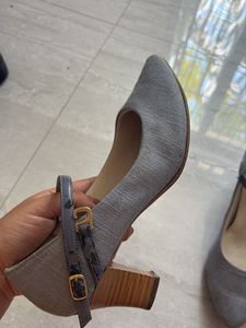 Stylish blue Heeled Shoes