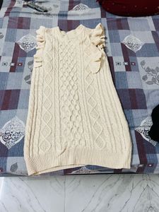 Ruffle Knit Dress