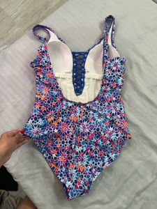 Vibrant Geometric Print bodysuit