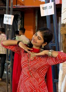 Beautiful Red Kurta Set with Dupatta