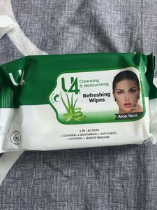 U4 Refreshing Wipes - Orange pack of 2