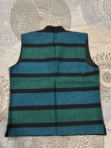 Striped Nehru Jacket
