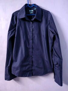 IZOD Navy Blue Collared Shirt
