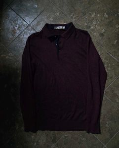 Maroon formal longsleeve