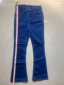 Classic High-Waisted Flare Jeans