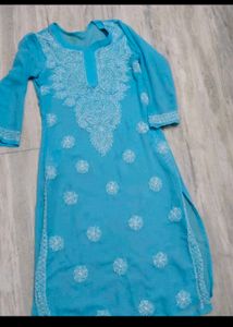 Luckhnowi Gorgete Kurti