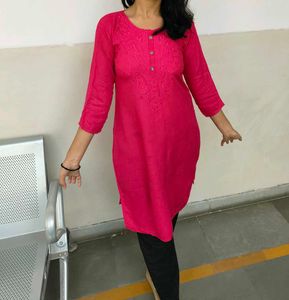 Pink Kurta