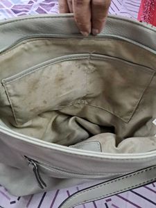Ladis Light Grey Hand Bag.