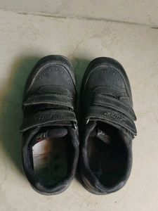 Lancer Black Velcro Shoes