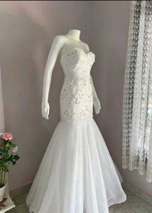 Stunning White Bridal Gown