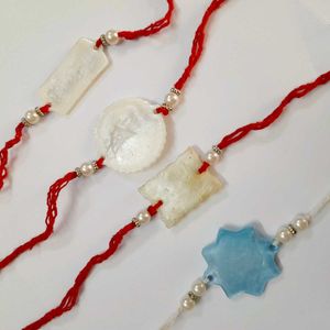 Combo Of 4 Rakhi Set