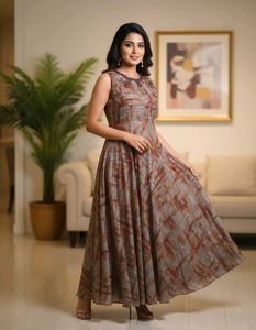A line Printed Kurti