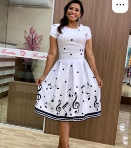 Charming Musical Note Dress